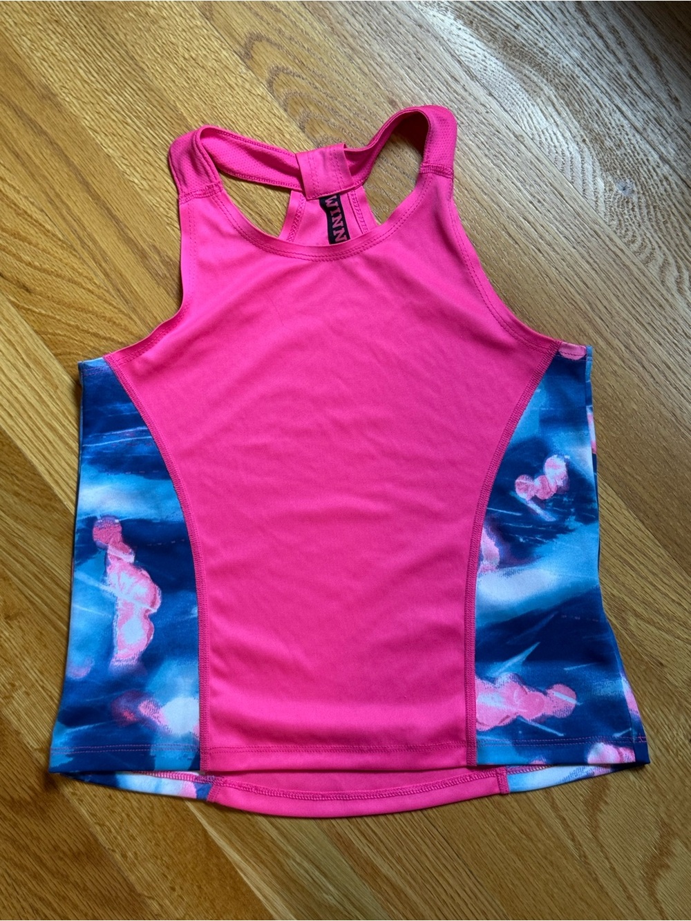 Marks & Spencer Winner Set of 2 -  Racerback tank  and raglan short sleeve sz8-9